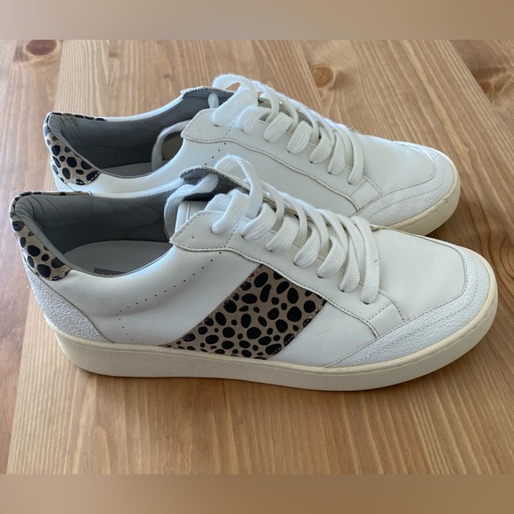 White Raven Leopard Shoes 7.5 - Picture 2 of 15